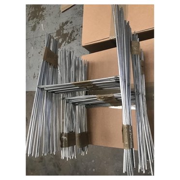 100 Pack H-Frame Sign Stakes – 10x30 Inch – 9 Gauge Galvanized Wire – Ships Same Day