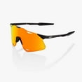 thumbnail image 1 of 100% HYPERCRAFT Sport Performance Frameless Sunglasses (Matte Black - HiPER Red Multilayer Mirror Lens), 1 of 7
