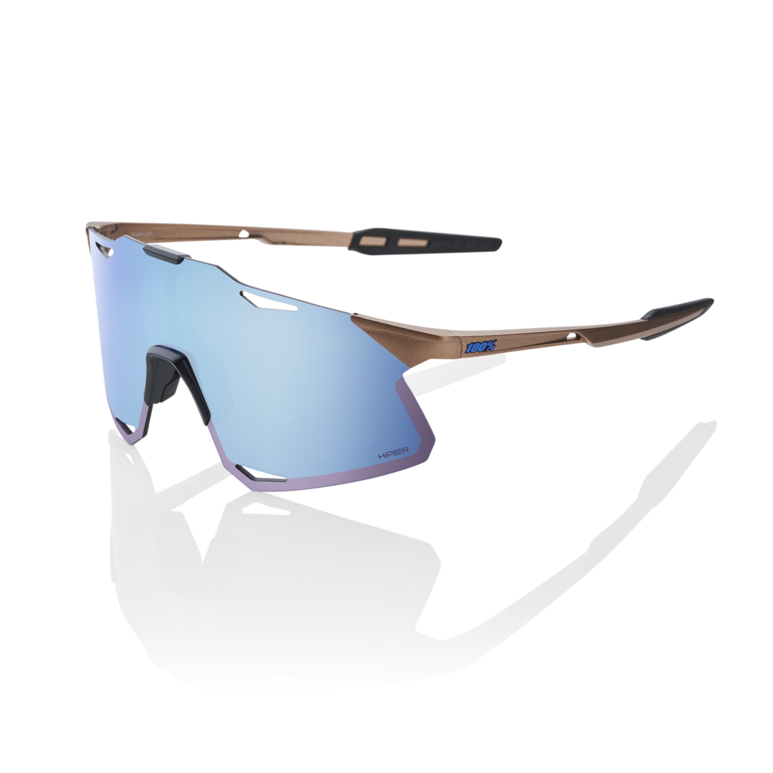 100 Percent HYPERCRAFT Sunglasses with Matte Copper Chromium HiPER