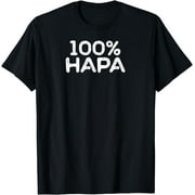100% Hapa Pride Hawaii T-Shirt