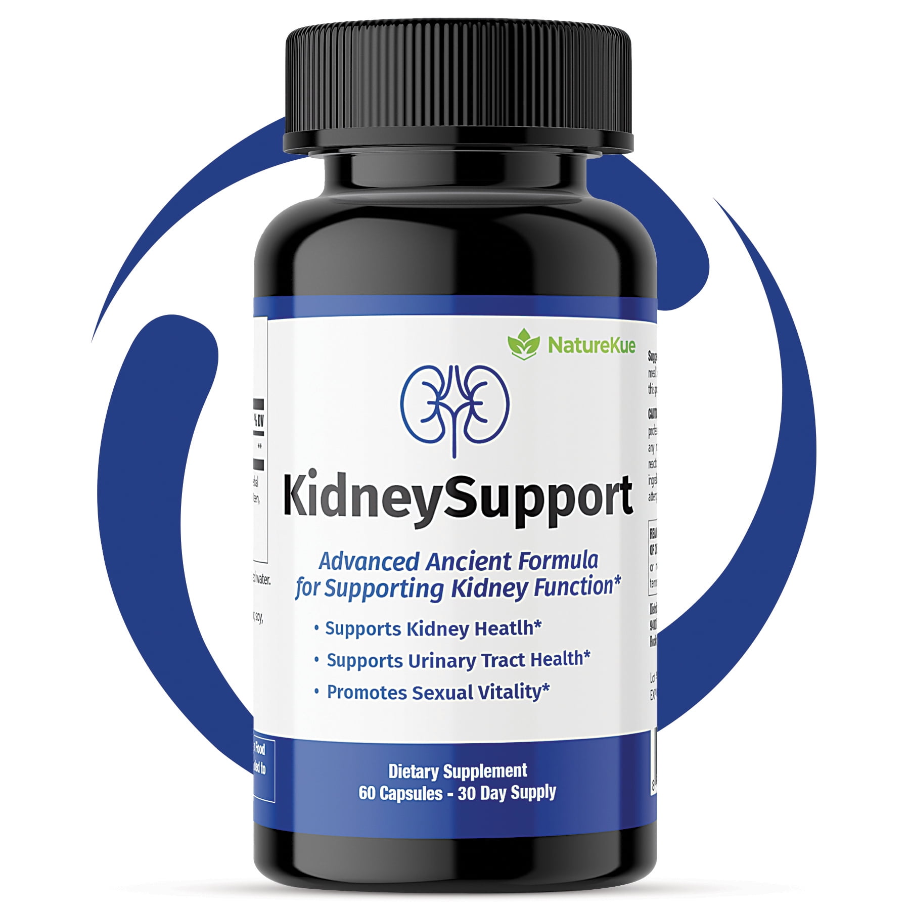 100 Herbal & GMP Certified Daily Kidney Health Support Supplement