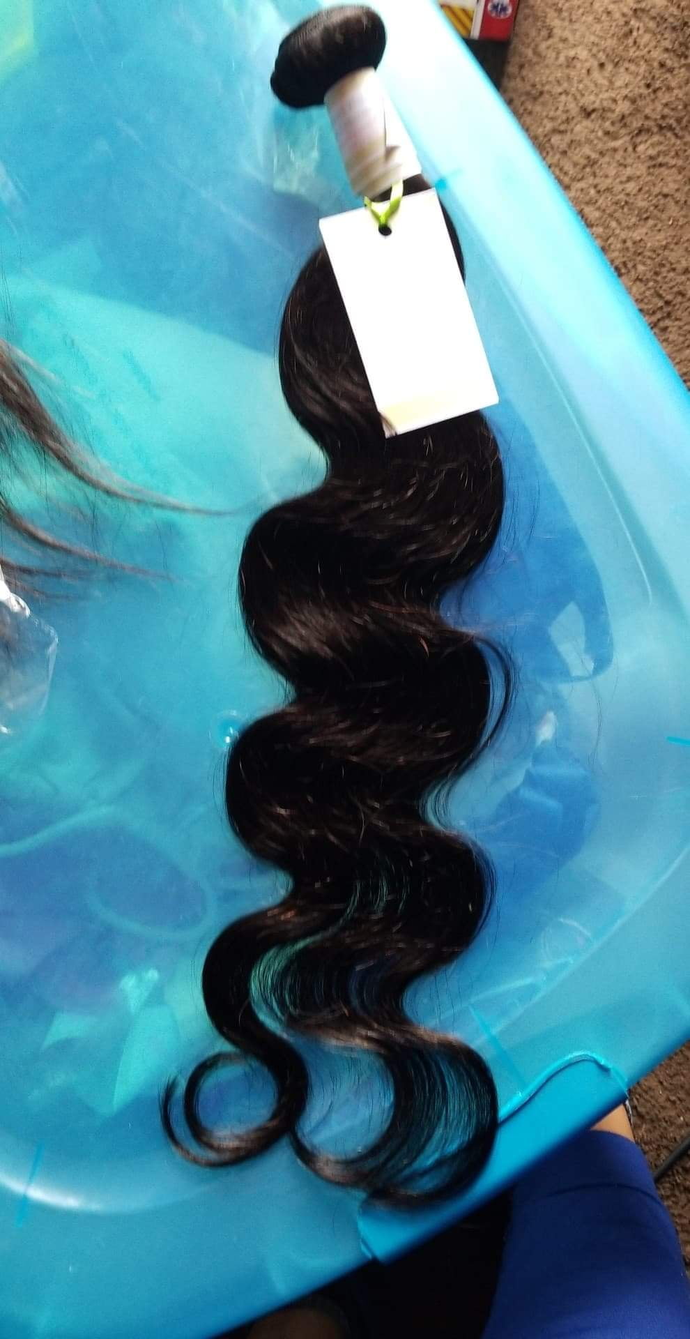 100% Human Hair Single 14 Inch  Body Wave Bundles