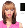thumbnail image 1 of 100% Human Hair Wig Yaki 1012,Black, 1 of 1