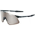 thumbnail image 1 of 100% Hypercraft Sunglasses - Gloss Black; Hiper Silver Mirror, 1 of 2