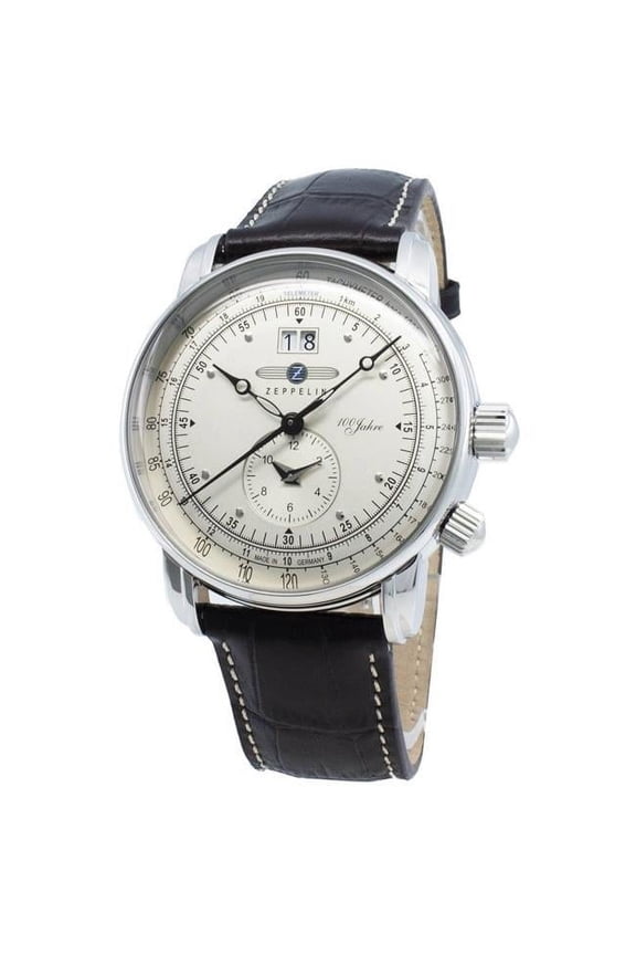 100 Jahre Quartz Tachymeter Mens Watch, White