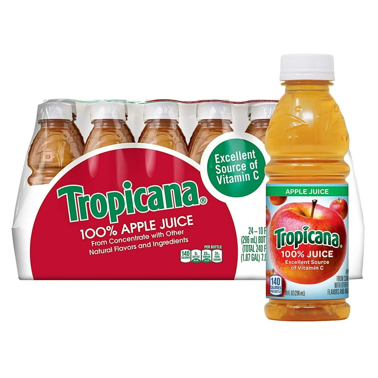 100% Juice, Apple, 10oz Bottle, 24/Carton 100% Juice, Apple, 10oz Bottle, 24/Carton