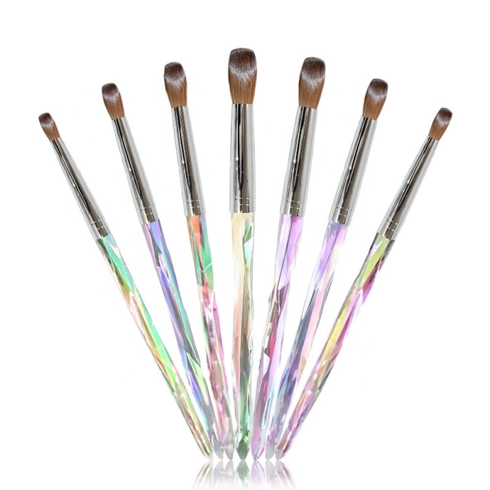 100 Kolinsky Acrylic Nail Brush for Manicure Powder Diamond Handle