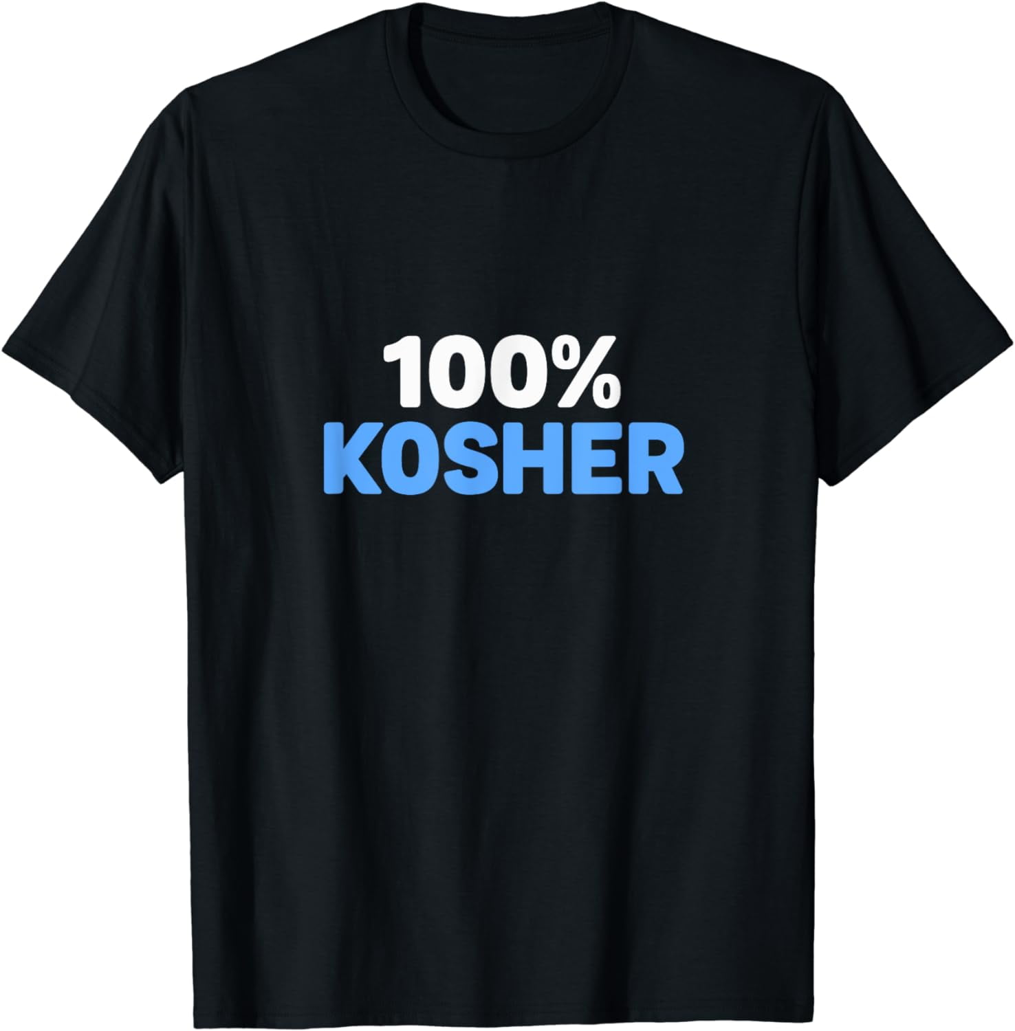 100 Kosher TShirt Funny Jewish Humor Holidays Food Tee