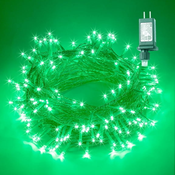 100 LED 33FT Fairy String Lights,Christmas Lights with 8 Lighting Modes,Mini String Lights Plug in for Indoor Outdoor Christmas Tree Garden Wedding Party Decoration-Green