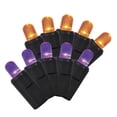 thumbnail image 1 of Indoor/Outdoor 100-Count LED Color Sync Dome String Lights, Purple and Orange, 19.5', Halloween by Way To Celebrate, 1 of 8