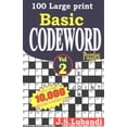 thumbnail image 1 of 100 Large Print Basic Codeword Puzzles, 1 of 1
