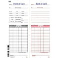 thumbnail image 2 of Timekeeping Supplies 100 Lathem 7000E & 7500E Time Clock Cards - E79 Compatible, Numbered 1-100 Barcoded Time Cards 2 of 12