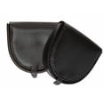 thumbnail image 1 of 100% Leather Horse Shoe Style Change Purse 6223 (C) Brown, 1 of 6