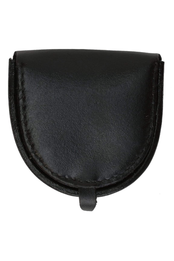 100% Leather Horse Shoe Style Change Purse 6223 (C)