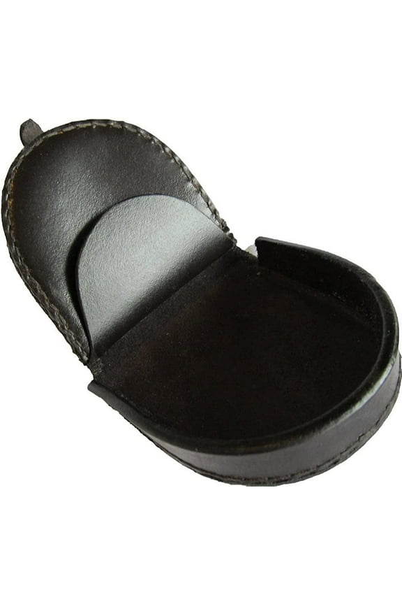 100% Leather Horse Shoe Style Change Purse
