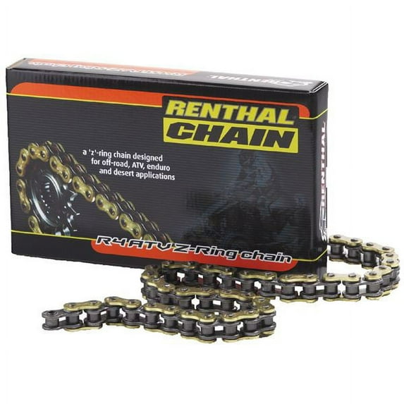 Renthal 520 R4 ATV Z-Ring Chain Gold 100 Links (C302)