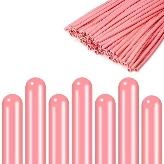 100 Long Balloons,Homemade Latex Long Balloons,Long and Magical Balloons Used for Wedding and Birthday Party Decoration