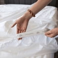 thumbnail image 1 of DreamFit® 100% Long Staple Cotton Sheet Set, DreamComfort™ Collection - White - Twin, 1 of 3