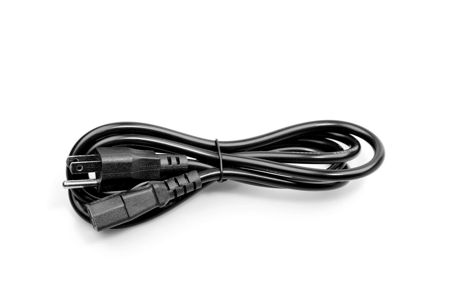 100 Lot Power Cord Cable Desktop Computer Monitor 6ft IEC320 3-Prong ...