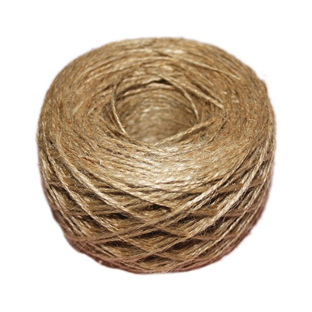 100 M 1mm Jute Twine Strong Twine Rope Cord for Needlework Crafts Jute