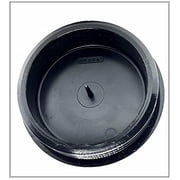 100 MM 3.937 OD Heavy Duty Round LDPE Tubing Plug-End Cap 4-7Ga 0.177 to 0.236  Wall Thickness |
