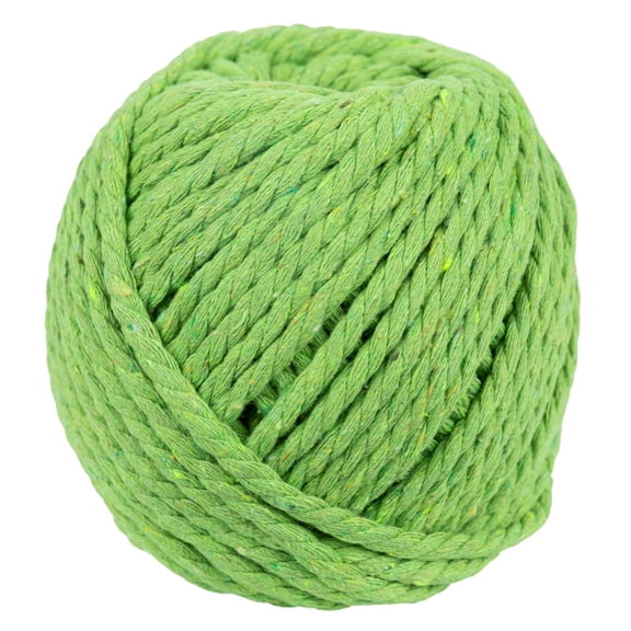 100% Macrame Natural Twisted Cotton Yarn Cord Rope – Various Sizes & Diameters by Craft County