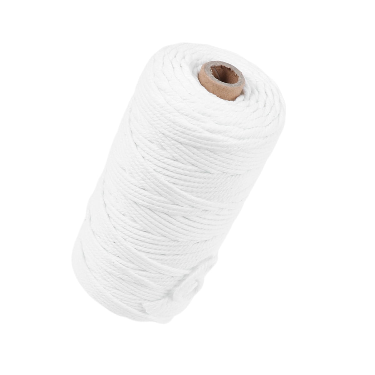 100 Macrame Thread Braided Cotton Cord Rope for Handmade Crafts Natural Weave