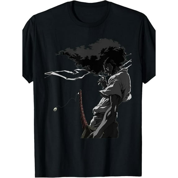 100% Made in USA, 180g The Coolest Afro Samurai T-Shirt