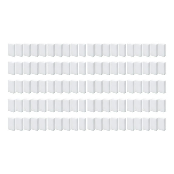 100 Magic Wipe Car Wash Sponge Wipes Nano Friction Cleaning Soft Durable Multicolor Suitable for Multiple Surfaces