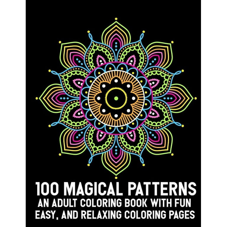 .com: Coloring Books for Adults Relaxation: 100 Magical