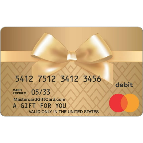 Mastercard® $100 Gold Bowtie eGift Card (Plus $5.84 Purchase Fee) [Email Delivery]