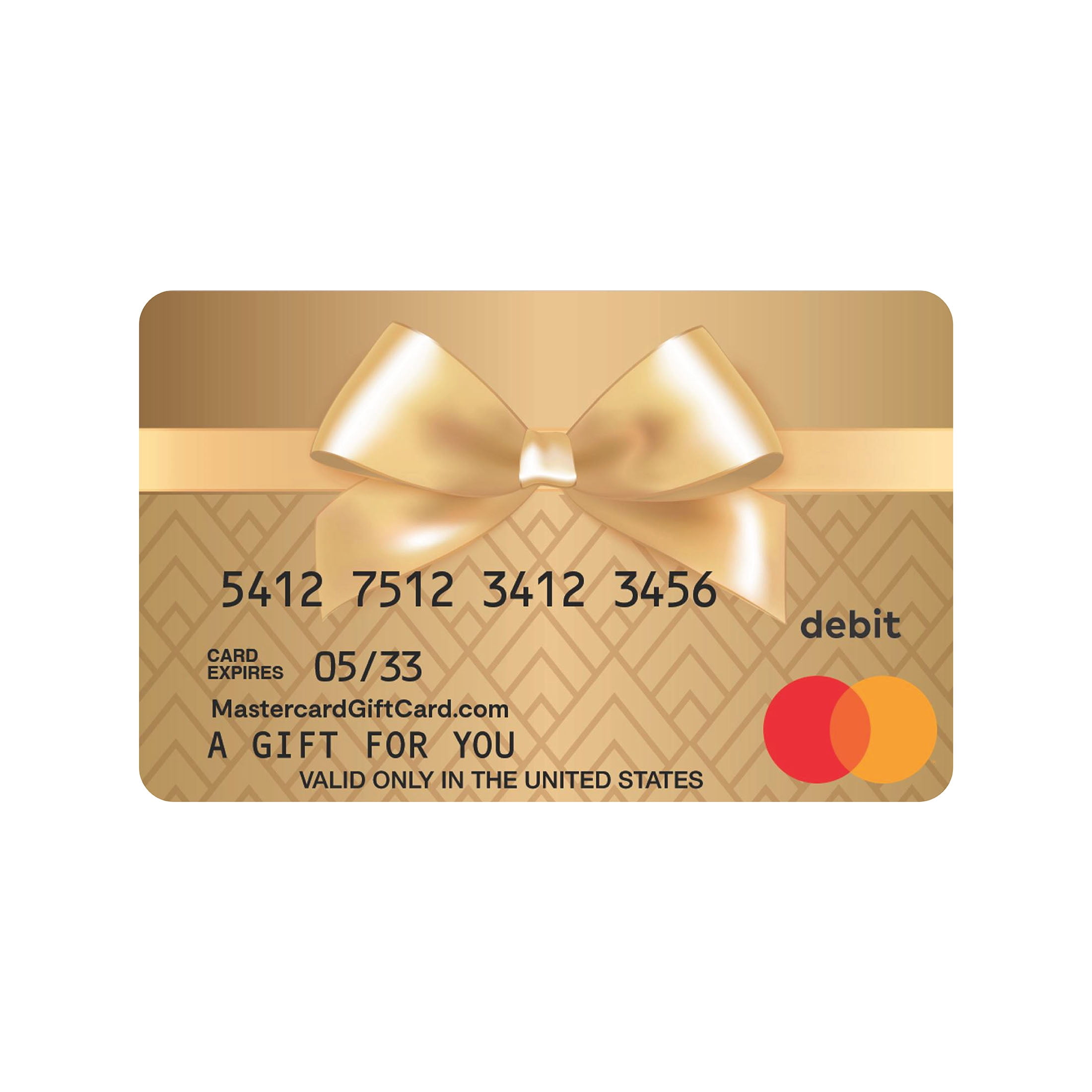Mastercard® $100 Gold Bowtie eGift Card (Plus $5.84 Purchase Fee) [Email Delivery]