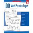 thumbnail image 1 of Pre-Owned 100 Math Practice Pages: Grade 2 (Paperback) 0545799384 9780545799386, 1 of 1