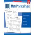 thumbnail image 1 of 100 Math Practice Pages (Grade 5) (Paperback), 1 of 1