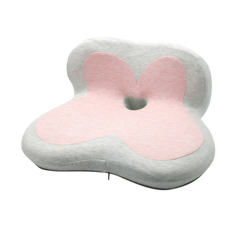100 Memory Foam Seat Cushion Pillow Contoured Posture Corrector for Office Chair Car Seat Wheelchair Desk Chair