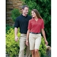 thumbnail image 1 of 100 Mens Short Sleeve Pima Cotton Pique Shirt- White- 2XL, 1 of 1
