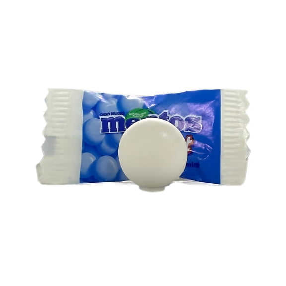 100 Mentos Individually Wrapped Chewy Pillow Mints Bulk Catering Sweets for Coffee Shops, Restaurants & Offices, Refreshing Mint Sweets Multipack, Individually Wrapped Mints for Sharing