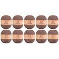 thumbnail image 1 of 100% Merino Wool Yarn 10 Pack by Yonkey Monkey - Brown 215, 1 of 5