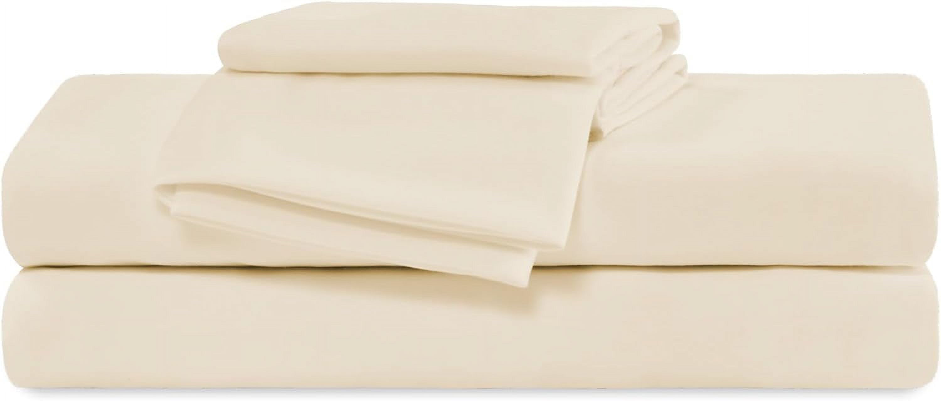 100 Microfiber Jersey Knit Sheet Set, 4 PC Comfy Breathable & Cooling