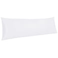 thumbnail image 1 of 100% Microfiber Pillowcase Set of 2, Hotel Premium Luxury Pillowcase with Envelope Closure, Stain Resistant, White, Body, 1 of 3