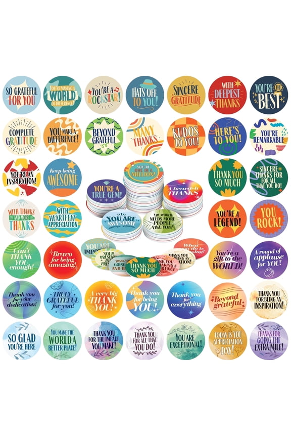 100 Mini Bulk Appreciation Gifts - 2.25 Token of Appreciation Chips for Employee Appreciation Week, Staff, Nurses, Teachers, Students and More - Share Kindness, Recognition and Motivation