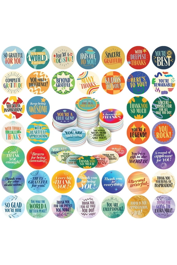 100 Mini Bulk Appreciation Gifts - 2.25 Token of Appreciation Chips for Employee Appreciation Week, Staff, Nurses, Teachers, Students and More - Share Kindness, Recognition and Motivation