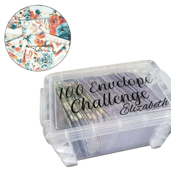 100 Money Saving Envelope Challenge Kits for Budget Organizing