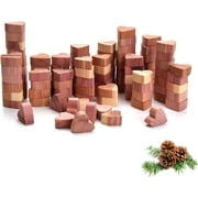 100 Moth Repellent Cedar Wood Anti Moth Textiles Moth Repellent Cedar Wood Balls Natural Hearts without Chemicals Natural Trap Against Moths for Cupboards Drawers
