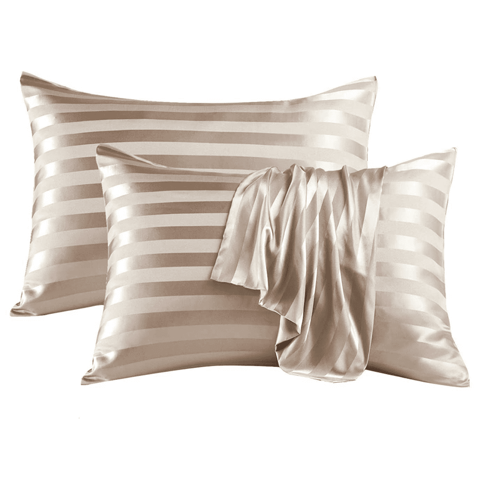 100 Mulberry Silk Pillowcase for Hair and Skin Health,with Hidden Zipper,2pc,