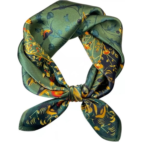 100% Mulberry Silk Scarfs for Women 59"*5.9" Large Square Satin Lightweight Scarf for Wraps Shawl with Gift Packed Silk Long Mulberry Scarf