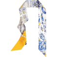100 Mulberry silk Scarf Head Hair Ribbon Handbag Handle wrap Tie
