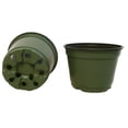 thumbnail image 1 of 100 NEW 6 Inch TEKU Plastic Nursery Pots - Azalea Style ~ Pots ARE 6 Inch Round At the Top and 4.25 Inch Deep., 1 of 1