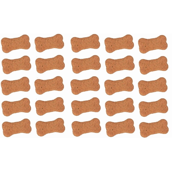 100% Natural Big Dog Biscuit Bulk Packs Medium to Larger Breed Organic Treats (25 Biscuits - Chicken)