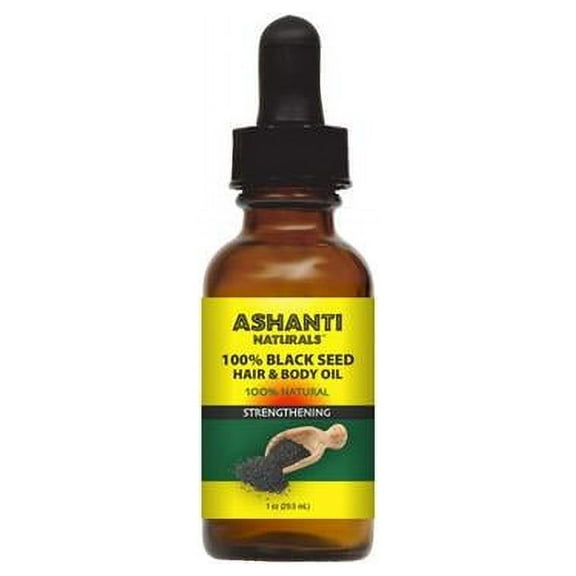100% Natural Black Seed Hair & Body Oil - 1 oz.